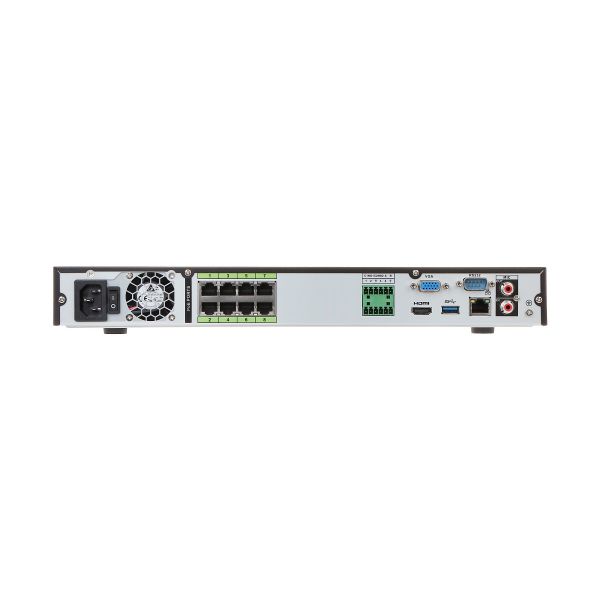 Enregistreur NVR 8 voies PoE - 4K - Dahua SKU NVR5208-8P-4KS2